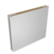 Доборный элемент 150 телескопический Эмаль ПП 10х150х2070 белый