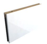 Доборный элемент 200 телескопический Глянец 10х200х2070 белый