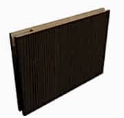 Доборный элемент 200 телескопический Эко-шпон 10х200х2070 темный кипарис 