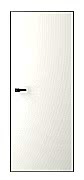 Полотно скрытое Тип 1-2 с порогом Эмаль 700 латте СХЕМА ПС-2 (защелка магнитная) 